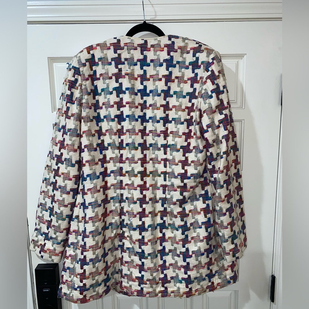Vintage Patchwork Swing Coat - image 5